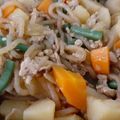 ＠くり＠'s cooksnap of when they made 簡単！鶏ひき肉のホクホク肉じゃが♪.