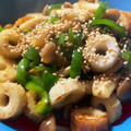 たゆひママ's cooksnap of when they made 我が家の『ちくわとピーマンの甘辛炒め♪』.