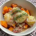 Faiza's cooksnap of when they made 簡単☺コーンビーフの洋風肉じゃが.