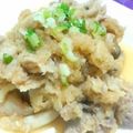 みっぺぴ's cooksnap of when they made レンジde豚肉のみぞれ煮.