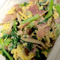 aba0810's cooksnap of when they made 簡単な副菜☆ベーコンとピーマンの炒り卵.