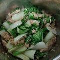 クックるん☆戦隊's cooksnap of when they made 超超簡単　しろ菜とツナの炒め煮.