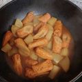 えみりんたん's cooksnap of when they made ごぼう天と大根の煮物.