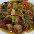 yocchi2109's cooksnap of when they made 白菜と肉だんごの中華風うま煮.