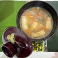 ポラリス管理栄養士's cooksnap of when they made 人参(/ω･＼)ﾁﾗｯと味噌汁。.