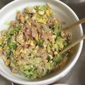 クックZ8J4H4☆'s cooksnap of when they made キャベツとベーコンの卵炒め.