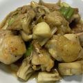 半熟王子's cooksnap of when they made 焼き！まいたけネギ団子.