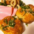 zigenyuko's cooksnap of when they made 鶏もも挽き肉の簡単♪つくね風ハンバーグ.