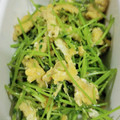 tamago大好き's cooksnap of when they made お弁当に☆豆苗と玉子炒め.