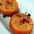 こたスウィ's cooksnap of when they made 柿をおかずに★丸ごと柿グラタン.