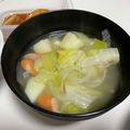 すけらっちょ's cooksnap of when they made 白菜エキスたっぷり！白菜メインスープ.