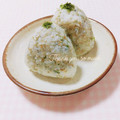 まあまま☆0403's cooksnap of when they made しらすとすりゴマ・青海苔のおにぎり.