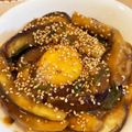 チョコあず's cooksnap of when they made 茄子ユッケ(レンジで簡単).
