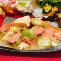 ✽チョコⅠＨ✽'s cooksnap of when they made 沖縄の（ヘチマ）ナーベーラー味噌炒め.
