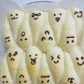 サクマくん's cooksnap of when they made ハロウィンおばけちぎりパン.