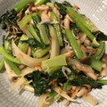 こずっきー's cooksnap of when they made 小松菜とちりめんじゃこ・あみえび炒め.