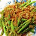 ○あいぼん○'s cooksnap of when they made 農家さん直伝！ニラの茎のキンピラ.