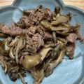 mame_cook4's cooksnap of when they made 舞茸と牛切り落としのコチュジャン炒め.