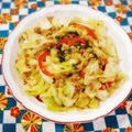 ふうはっちゃん's cooksnap of when they made 超簡単　キャベツとひき肉の味噌炒め♡.