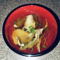 バルビー's cooksnap of when they made 舞茸と貝割れ大根のお吸い物.