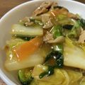 ☆かとりーぬ☆'s cooksnap of when they made お鍋の残りで！中華丼.