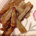 まつ☆ちえ's cooksnap of when they made 子供がパクパク☆ごぼうスティック.