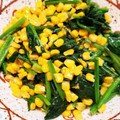 亜矢佳's cooksnap of when they made お弁当に！ほうれん草とコーンのバター炒め.