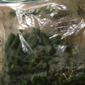月桃124's cooksnap of when they made インゲンは、冷凍しとくとすご〜く便利.