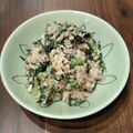 桜蓮プラザ's cooksnap of when they made 大根の葉　サバ缶和え.