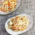 horseland's cooksnap of when they made 竹輪ともやしのマヨ炒め.