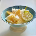 かっちゃん杉's cooksnap of when they made 長芋と柿の酢の物＊わさびを添えて.