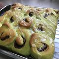 オママゴトの妹¨̮'s cooksnap of when they made 抹茶のちぎりパン（ＨＢ使用）.