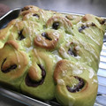オママゴトの妹¨̮'s cooksnap of when they made 抹茶のちぎりパン（ＨＢ使用）.