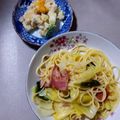 ケンチャナヨ～'s cooksnap of when they made たっぷりキャベツとベーコンのスープパスタ.