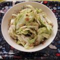 ☆hikonyan☆'s cooksnap of when they made あっという間に作れる！キャベツの梅和え.