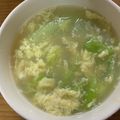 〜Ma〜's cooksnap of when they made 優しい♡レタス&卵のチーズinスープ♡.