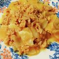 ☆ポン太☆'s cooksnap of when they made 豚バラ肉と大根の韓国風炒め煮.