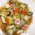kpえもん♪'s cooksnap of when they made パリパリ！揚げかた焼きそばの五目あんかけ.