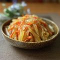 ヒロたんw's cooksnap of when they made ★糖類不要★ヤーコンとにんじんのきんぴら.