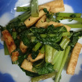 りょうべい's cooksnap of when they made 大根と豚肉と油揚げ炒め.