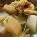 ななさくちゃん's cooksnap of when they made 大根・油揚げのさっと煮♪三つ葉を入れて♪.
