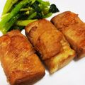 日曜日よりの使者's cooksnap of when they made 高野豆腐の豚肉巻き☆甘辛タレ.