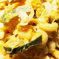 クック6XAIPP☆'s cooksnap of when they made かぼちゃとマカロニの時短サラダ♪.