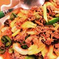 くろまりもり's cooksnap of when they made 【農家のレシピ】セロリと牛肉の炒め煮.