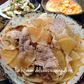 37⭐'s cooksnap of when they made 豚バラ大根☆すき焼きのタレで簡単！.