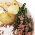 あるふぁ～すぴか's cooksnap of when they made じゃが芋とアスパラガスのコンソメ炒め.