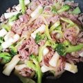ちきakki's cooksnap of when they made 궁중떡볶이（宮中トッポッキ）.