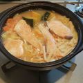 Aco0508's cooksnap of when they made 基本の石狩鍋♪簡単キャベツ鍋つゆ鍋スープ.