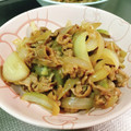 クリちゃん0309's cooksnap of when they made 豚こまもとろとろ〜玉ねぎたっぷり生姜焼き.