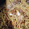 ナスナス's cooksnap of when they made 牛肉と野菜のオイスターソース焼そば.